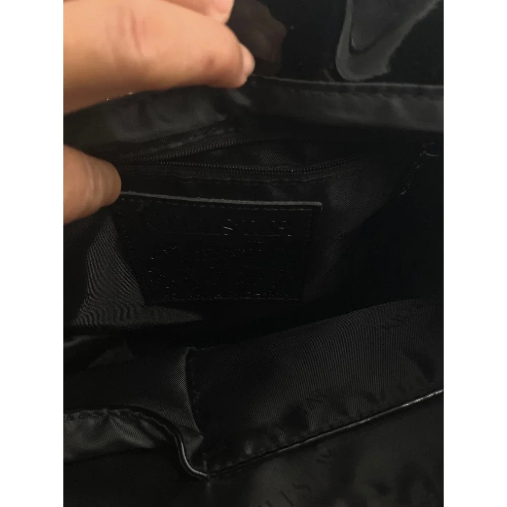 Killstar Black Velvet Crescent Moon Gothic Backpack Vegan Leather Trim Witchy